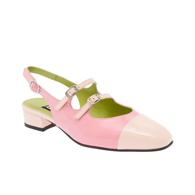 Carel Paris Abricot 20mm Leather Pumps-2