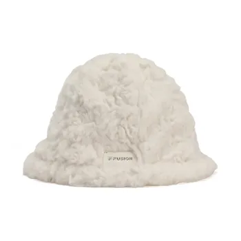 FILA Cotton Polyester Bucket Hats Women's Black/White