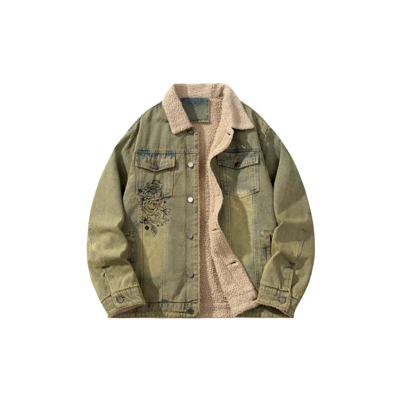 BLACK CLOVER Denim Jacket Unisex-5