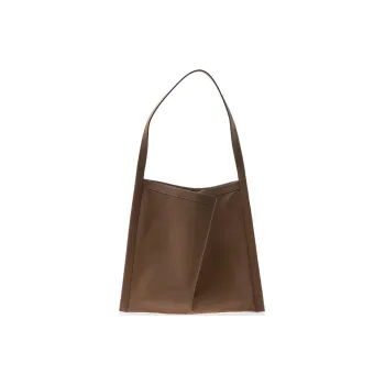 A.P.C Cow Leather One Shoulder Handbag Women's Dark Taupe