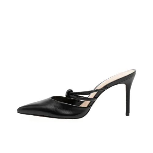 Schutz Lela 85mm Leather Pumps