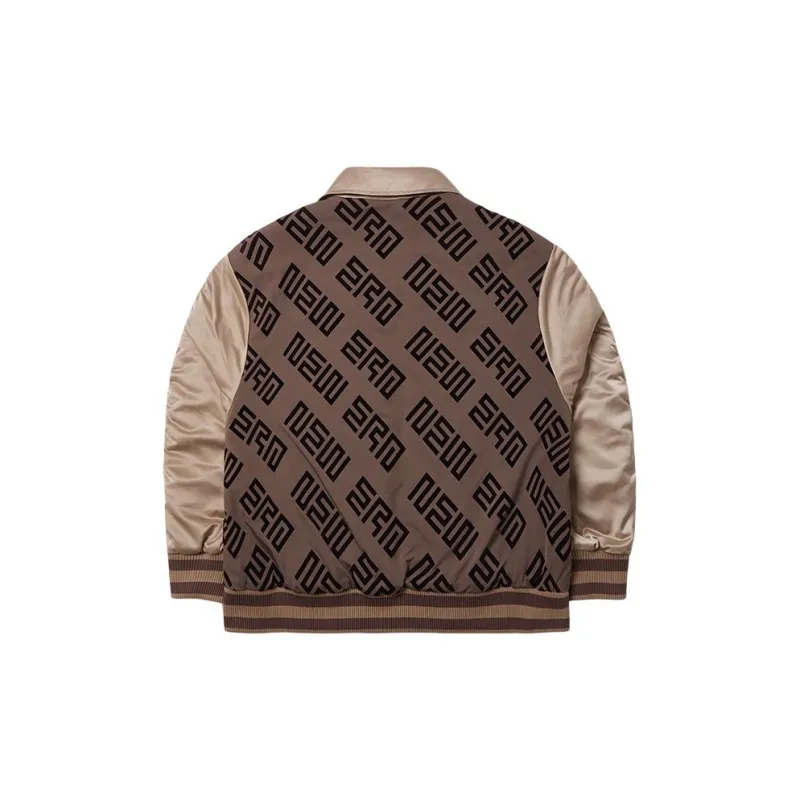 New Era SS24 Puffer Jacket Unisex Khaki-1