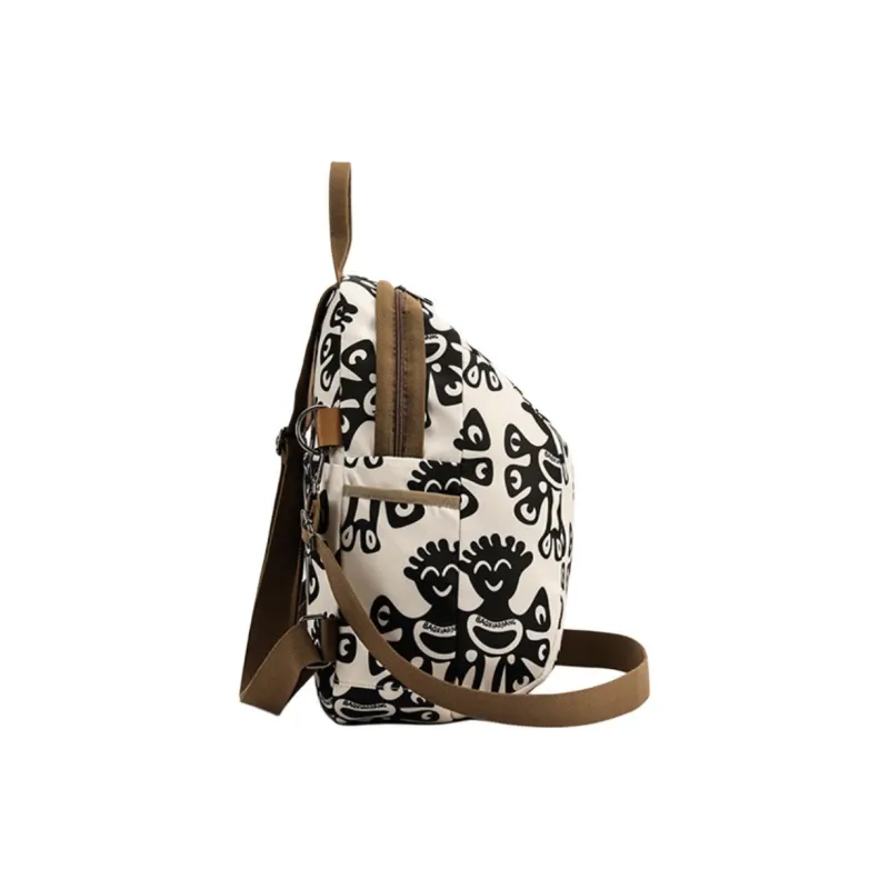Parker Bear Nylon Backpack Regular Unisex Khaki-1