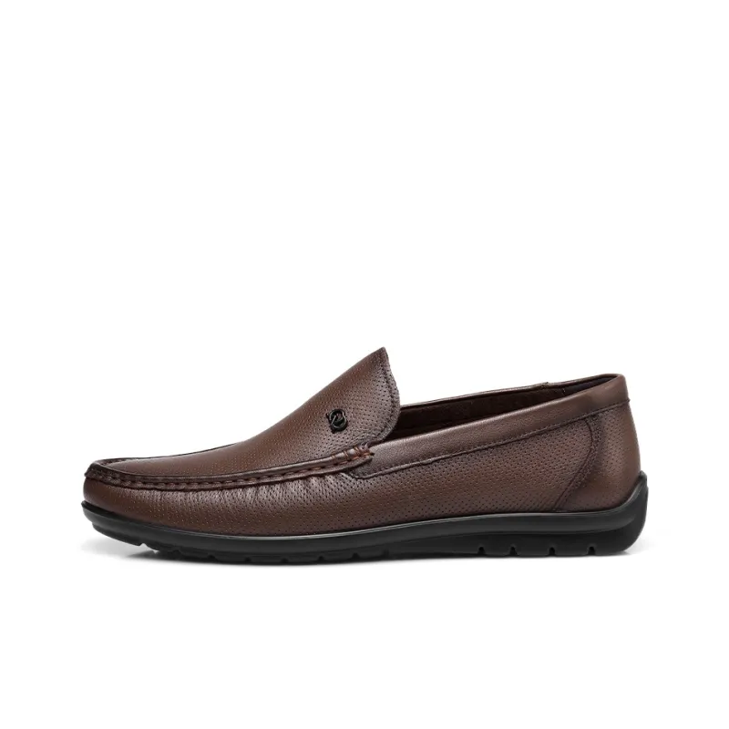 Strongman 3515 Genuine Leather Shoes Breathable Soft Sole Business Shoes Men's-6