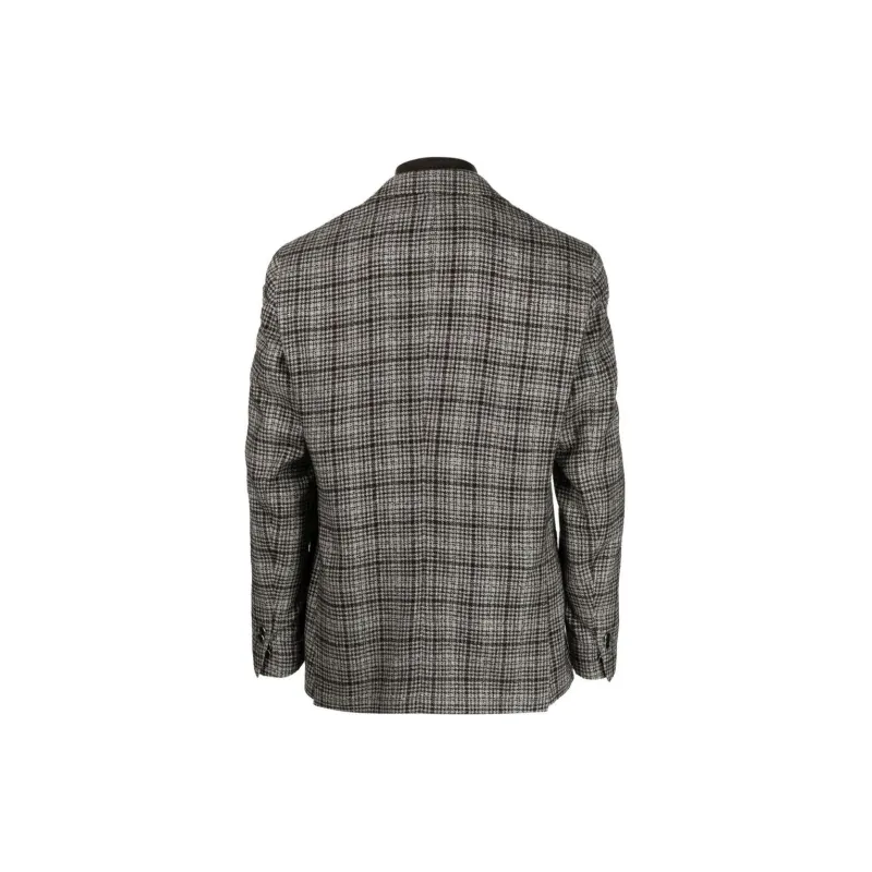 Corneliani Plaid check Single breasted Blazer-1