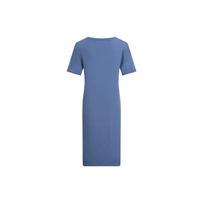 EMPORIO ARMANI Short Sleeved Dress Women's Blue-1