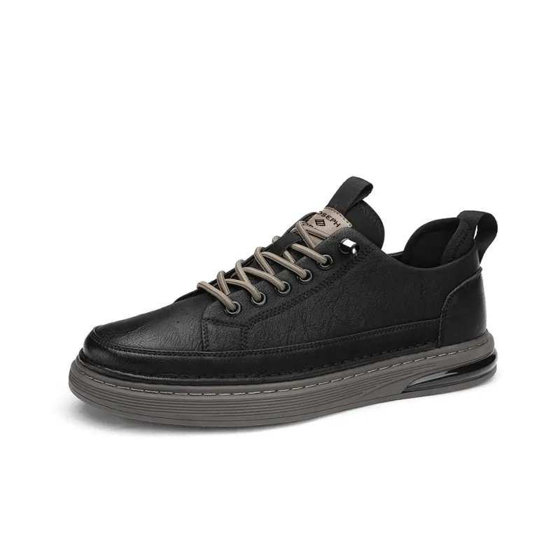JOSEPH ABBOUD Coverage Abrasion Resistant Low Top Casual Shoes Men's Black-1