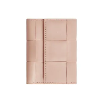 Bottega Veneta Cassette Tri-Fold Zip Wallet