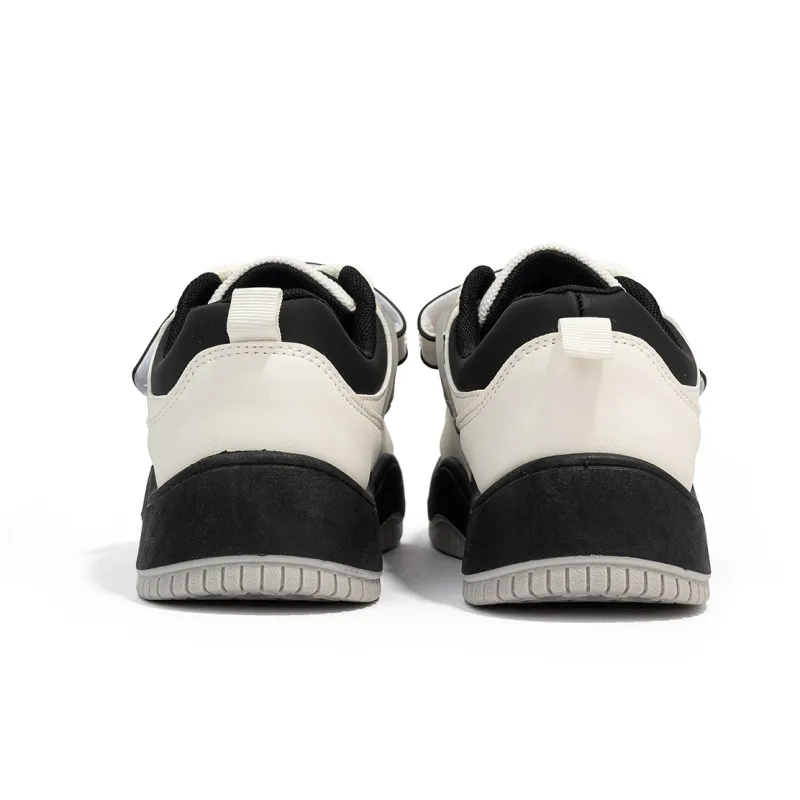 RENBEN Balance Height Increasing Low-Top Skateboard Shoes Women's-3