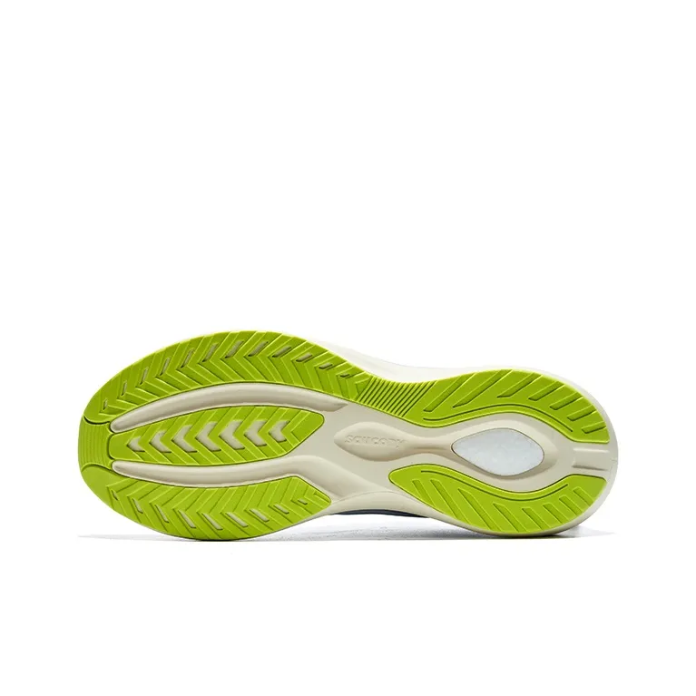 Saucony Phoenix Inferno 3 Shock Absorbers Low Top Running Shoes Unisex Blue Green-4