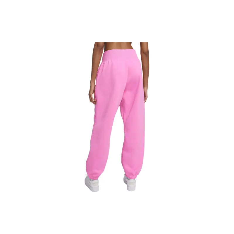 Nike Sportswear Phoenix Fleece Knitted Sports Pants Women's Pink-1