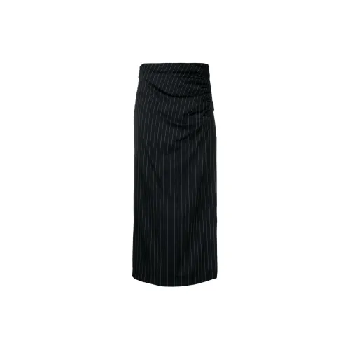 MSGM Casual Long Skirts Women's Marine Blue