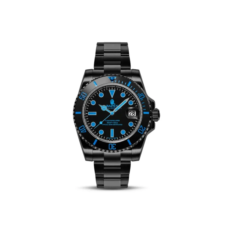 A BATHING APE Type 1 A BATHING APEx Watch Black/Red-0