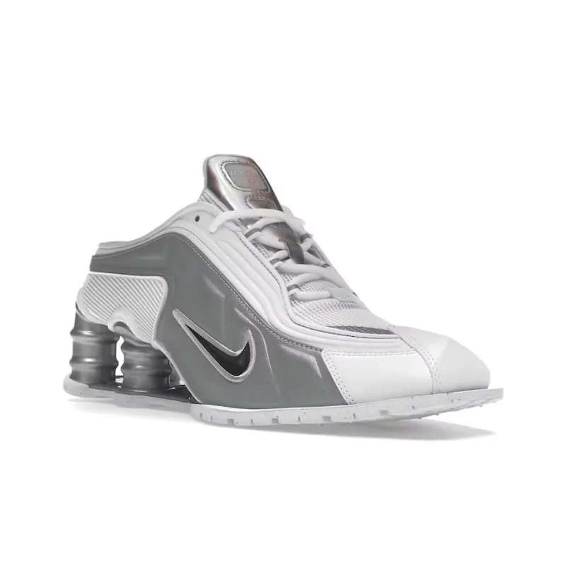 Nike X Martine Rose Shox R4 'Metallic Silver' Women's-2