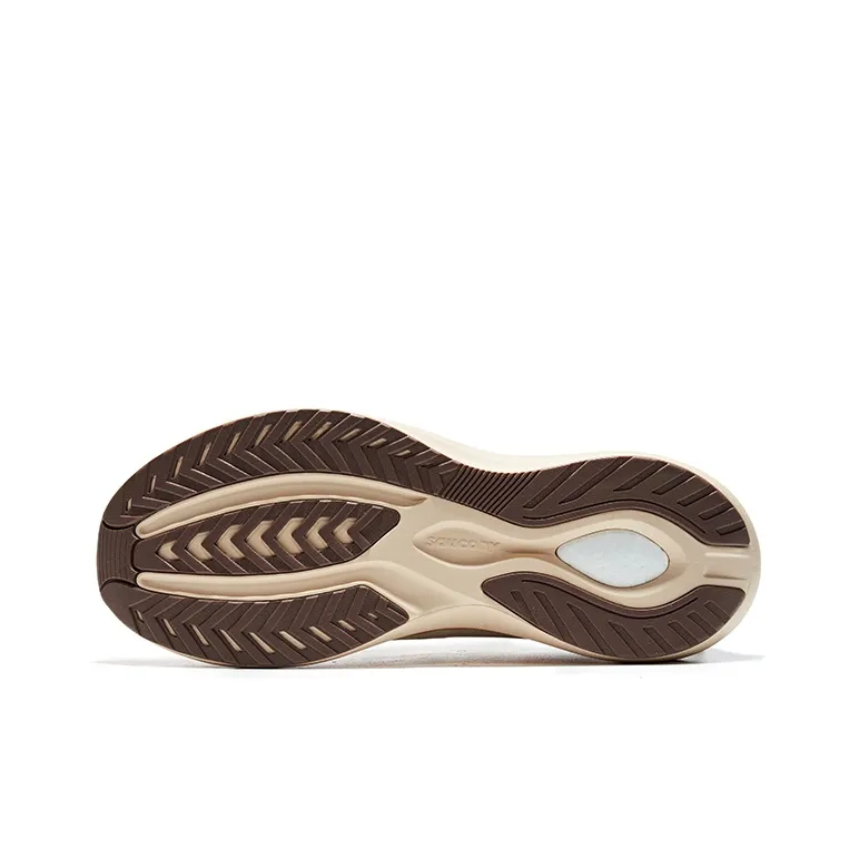Saucony Phoenix Inferno 3 Low Top Running Shoes Unisex Beige Brown-4