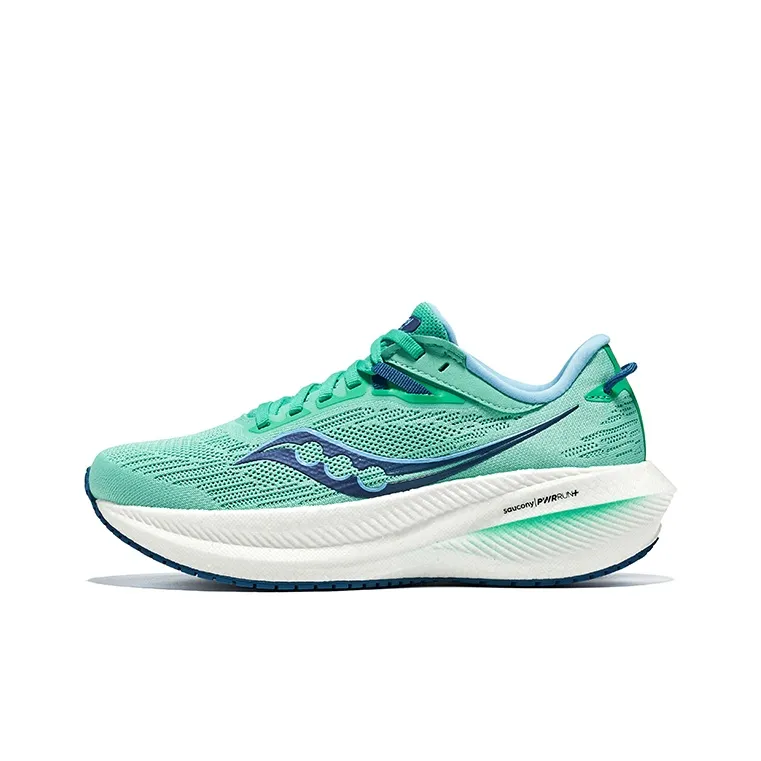 saucony Women's Triumph 21 'Mint Navy'-0
