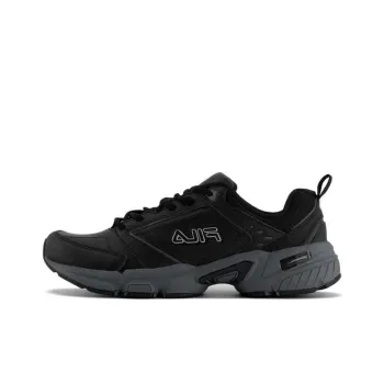 FILA Memory Decimus 8 Cushioned Slip Resistant Low Top Casual Shoes Men's Black