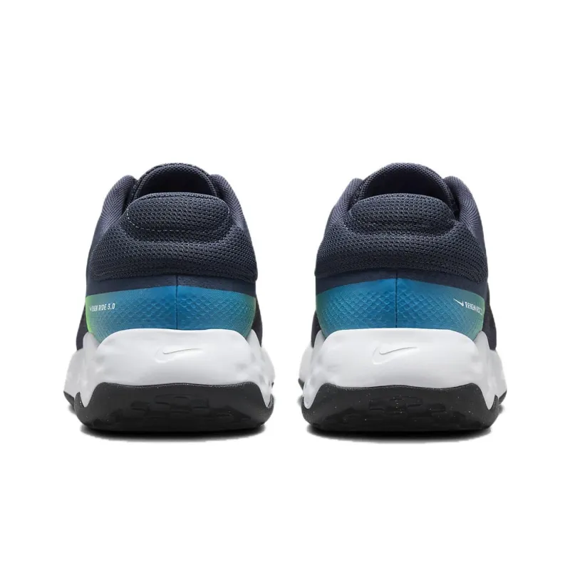 Nike Renew Ride 3 'Thunder Blue Black'-4