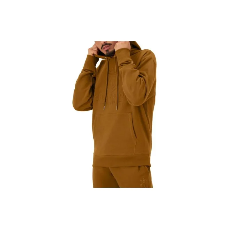 Champion Classic Fleece Hoodie Sweatshirt Men's Brownie Brown-2