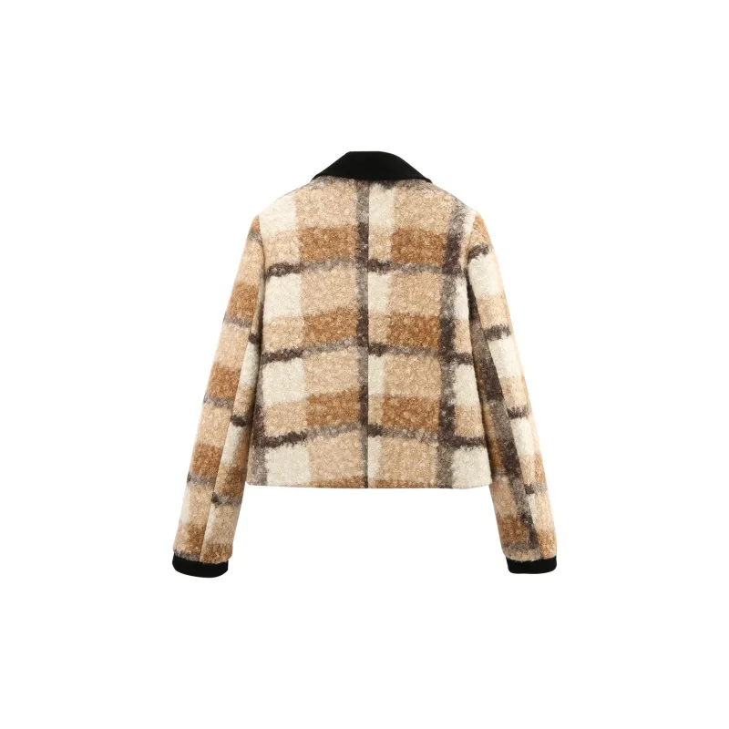 A Paradise For Awakening Down Jacket Women's Coffee-1