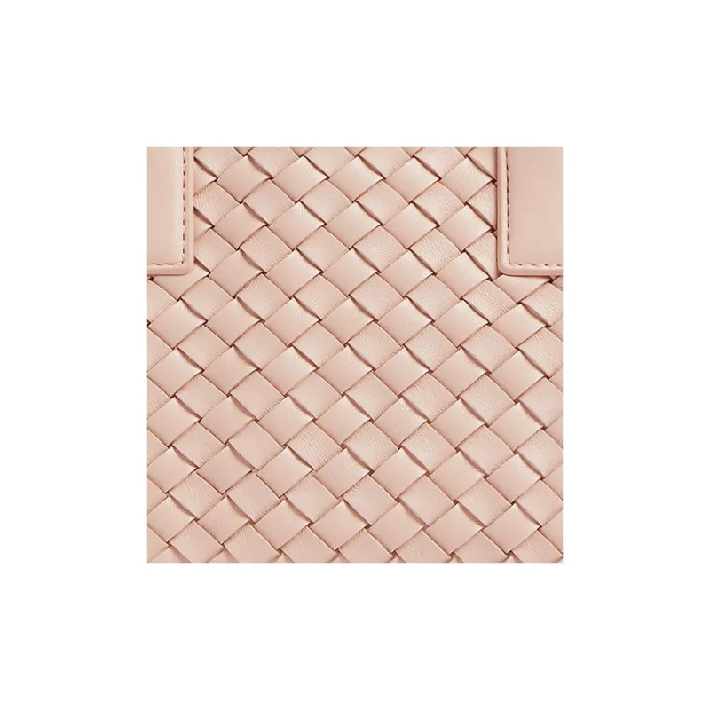 Bottega Veneta CABAT Sheepskin Tote Bag Shopping Bag Handbag Mini Women's Lotus Pink-3