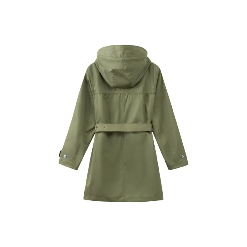 Burberry Trench Coat Women's Olive Green-1
