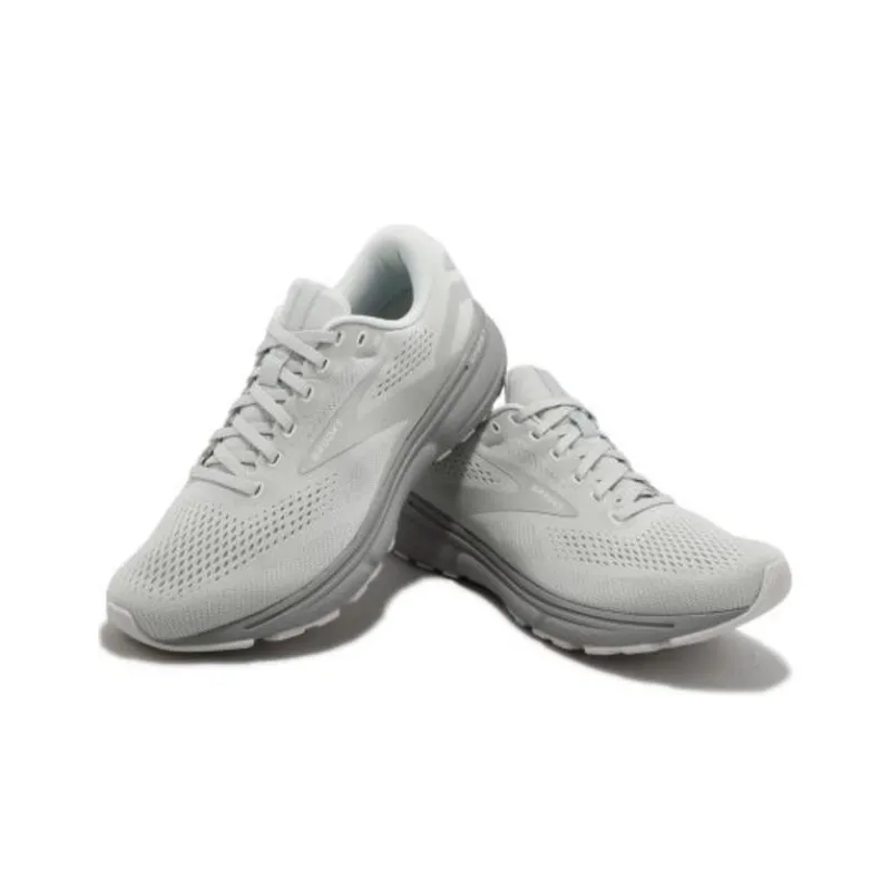 Brooks Ghost 15 Cushioning Low Top Casual Running Shoes Men's Gray-3