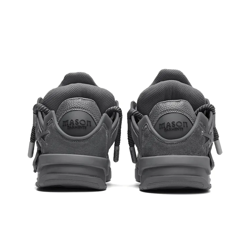 Masongarments Skateboard Shoes Unisex Modern Gray-2