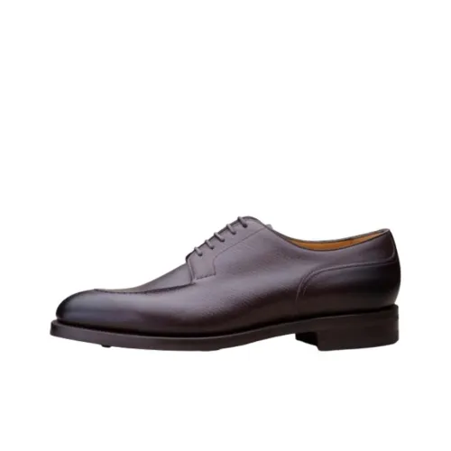 Edward Green Dress Shoes Men Low-Top Brown