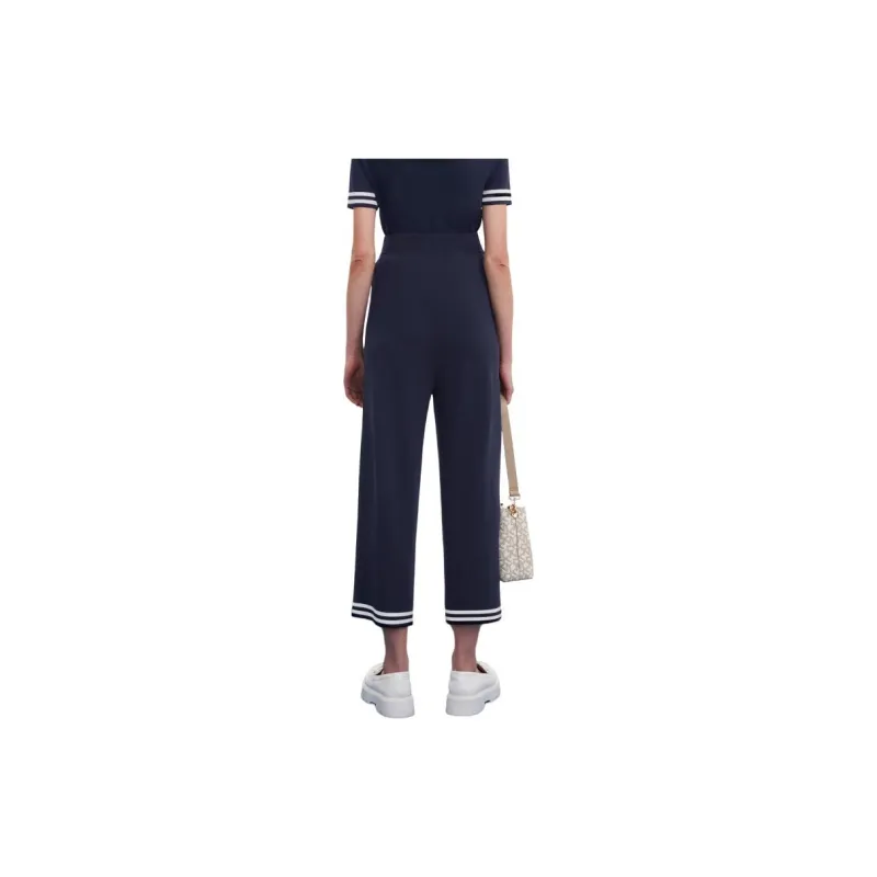 DKNY Casual Pants Women's Navy Blue-1