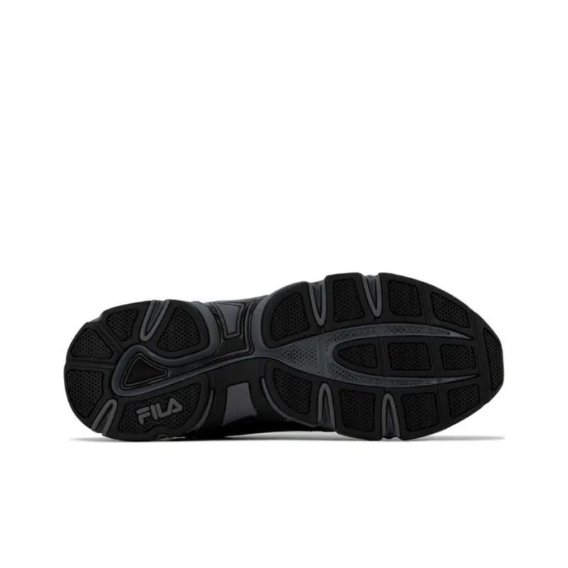 FILA Memory Decimus 8 Cushioned Slip Resistant Low Top Casual Shoes Men's Black-4