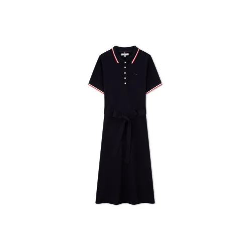 Tommy Hilfiger Short-Sleeved Dresses Women's Navy Blue