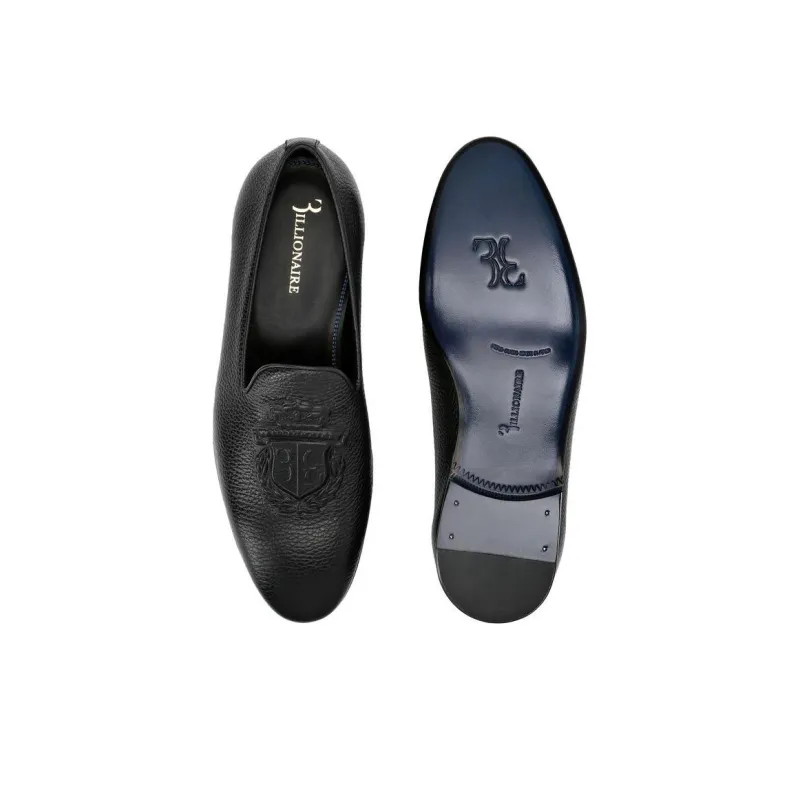 Billionaire Loafers Men's Black-2