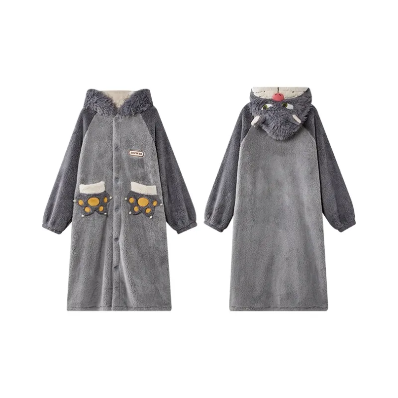 GUKOO Men Bath Robes-0