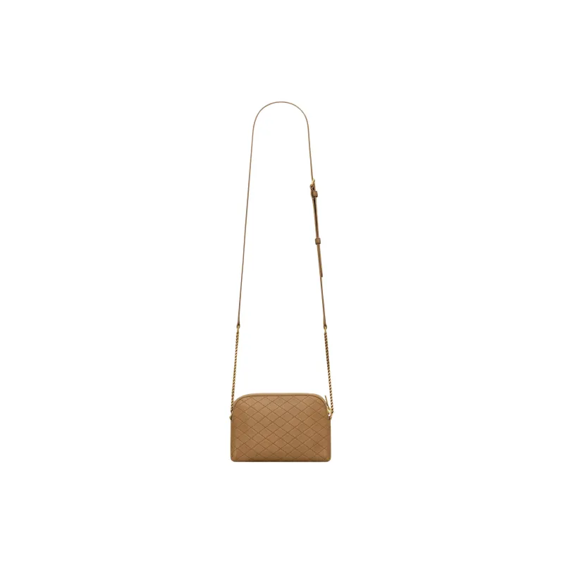 SAINT LAURENT GABY Lambskin Shoulder Bag Crossbody Bag Women's Dark Color Cork Plug-3