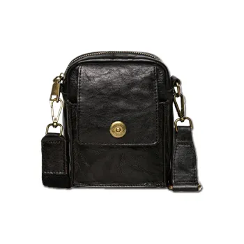 Back step Shoulder Bags Black