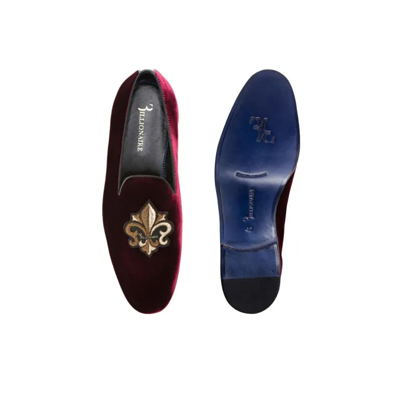 Billionaire Loafers Men Red-4