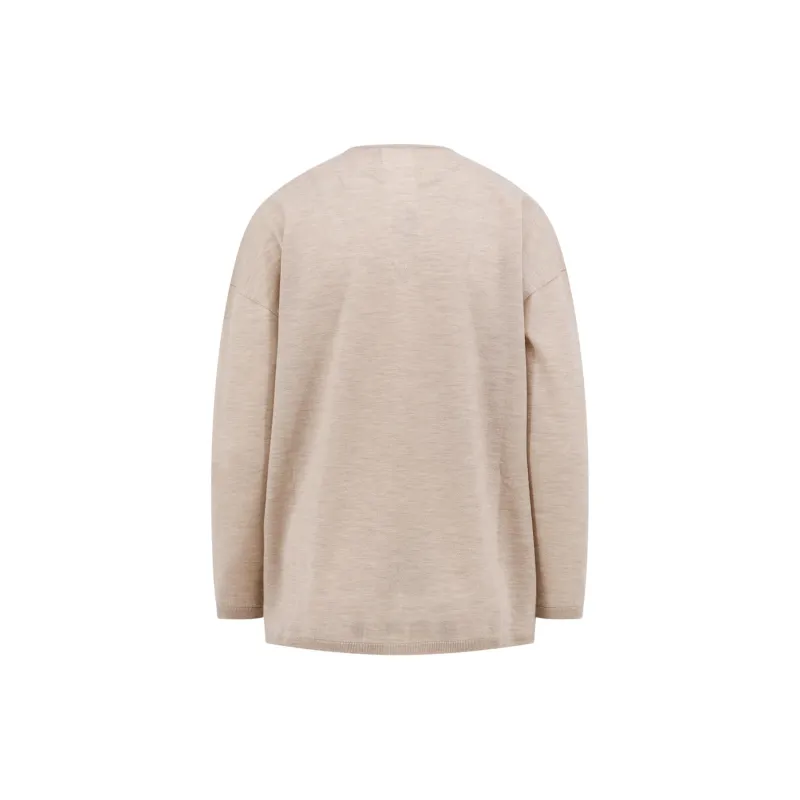 MaxMara V Neck Long Sleeved Jumper-1