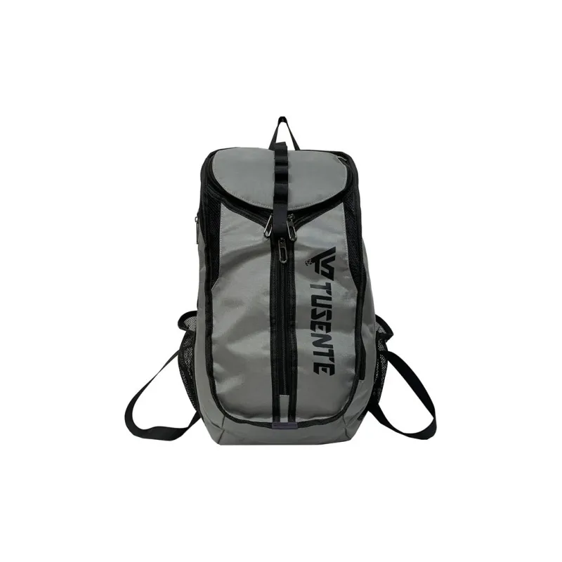 GEERDUN Oxford Backpack Laptop Bags Unisex Red/Light Gray/Dark Gray/Black-4