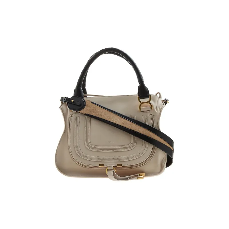 Chloe Cow Leather Portable Crossbody Bag, Shoulder Bag Women's Gray-0