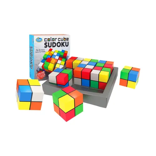 Thinkfun Logic And Concentration Educational Toy Six Colors Nine Grid Board Games