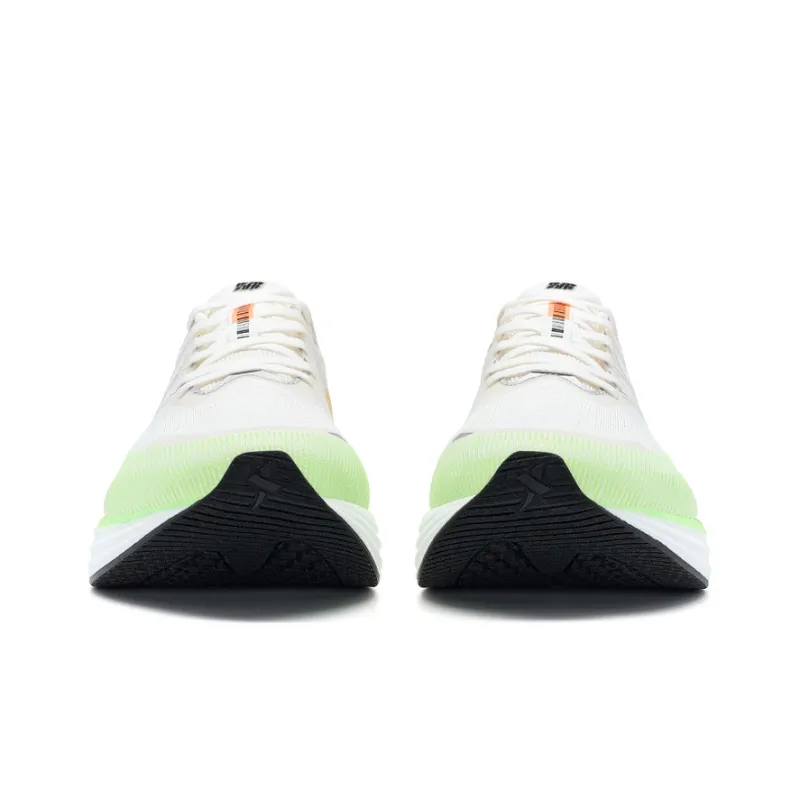 China Post x XTEP Low-Top XTEP ACE Casual Running Shoes Men's Sail White/Ghost Green/Fluorescent Soft Orange-4