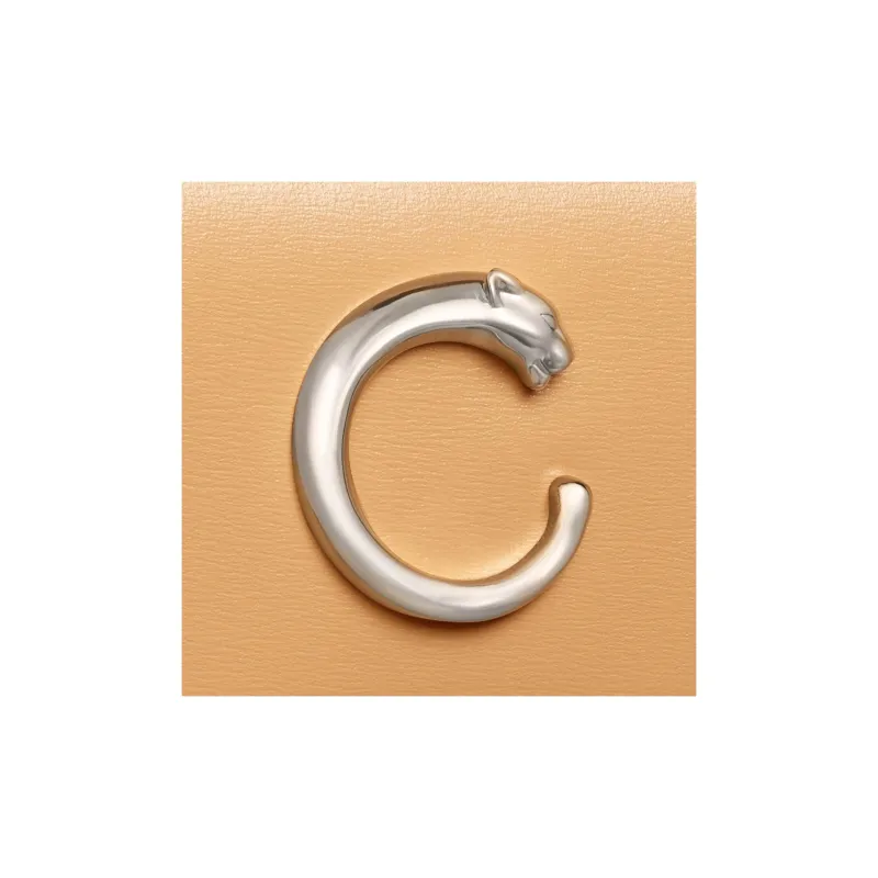 CARTIER PANTHÈRE Calfskin Shoulder Bag, Crossbody Bag, Handbag Extra Small Women's Camel Beige-2