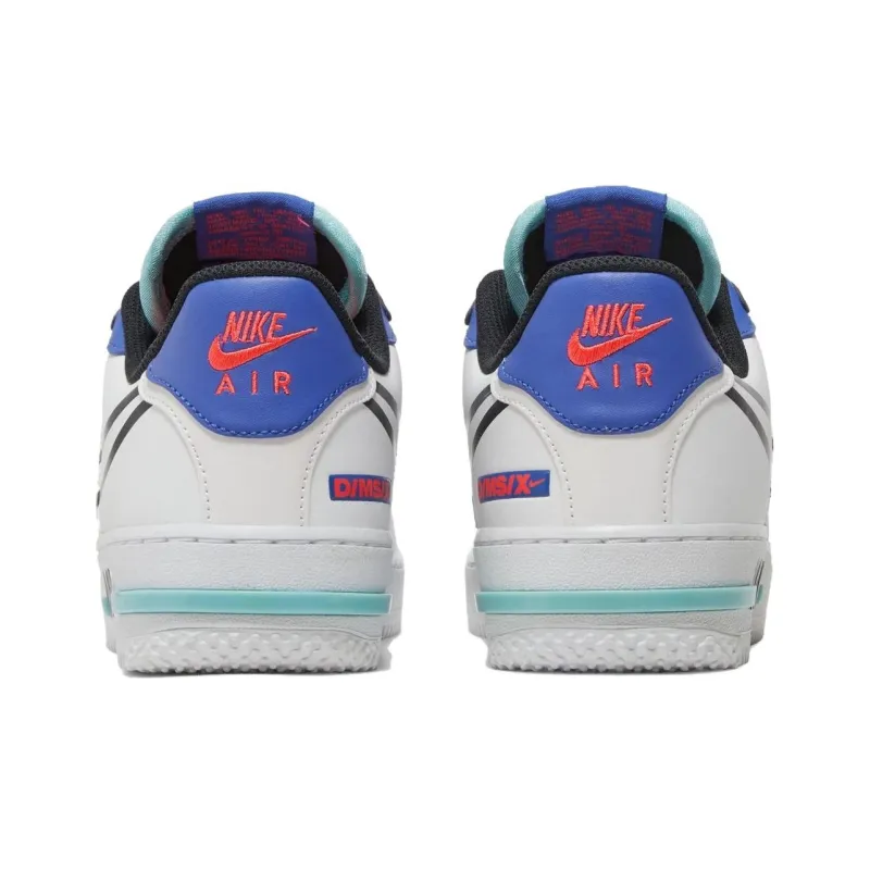 Nike Air Force 1 Low React White Astronomy Blue Laser Crimson-4