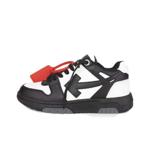 OFF-WHITE Out Of Office Skateboard Shoes Women's Low-Top Black/White