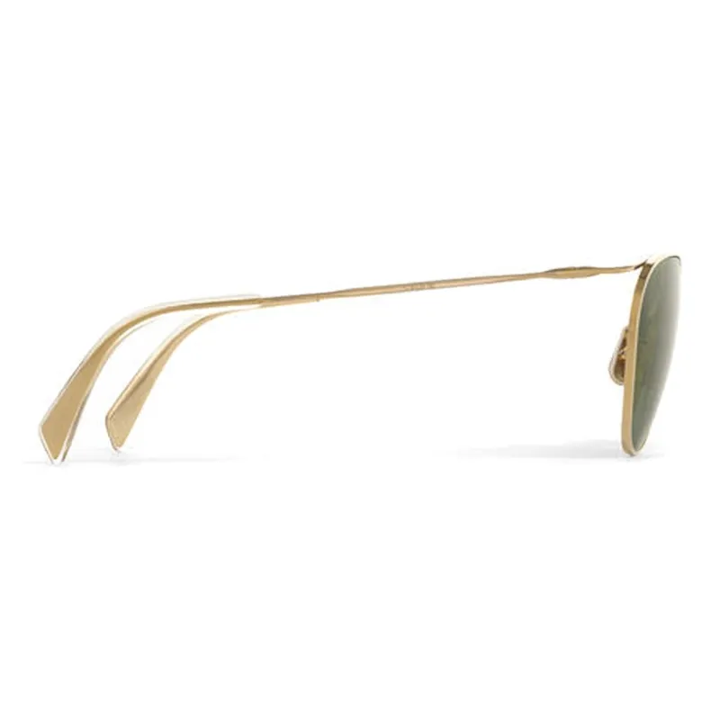 CELINE Resin Square Sunglasses Women's Gold-2
