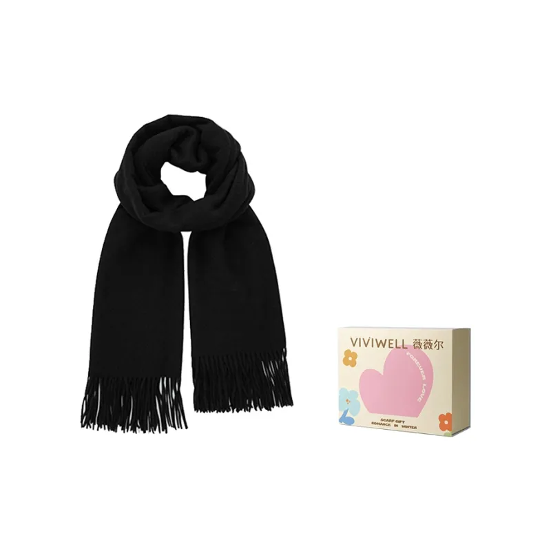 VIVIWELL Knit Scarves Unisex-23