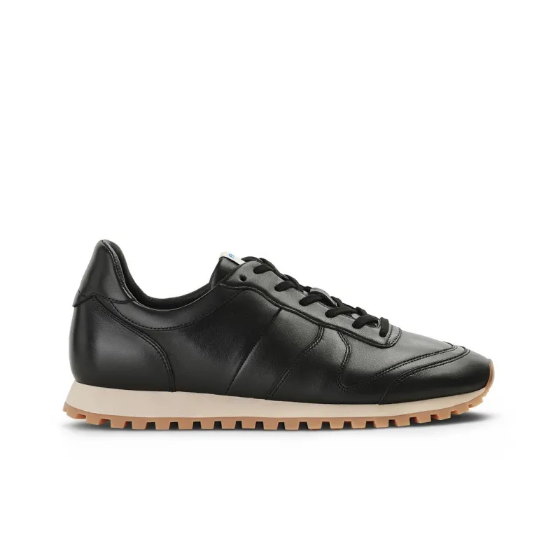 PANE Journey's End Collection SUNDOWN Slip Resistant Low Top Casual Shoes Unisex Black-1