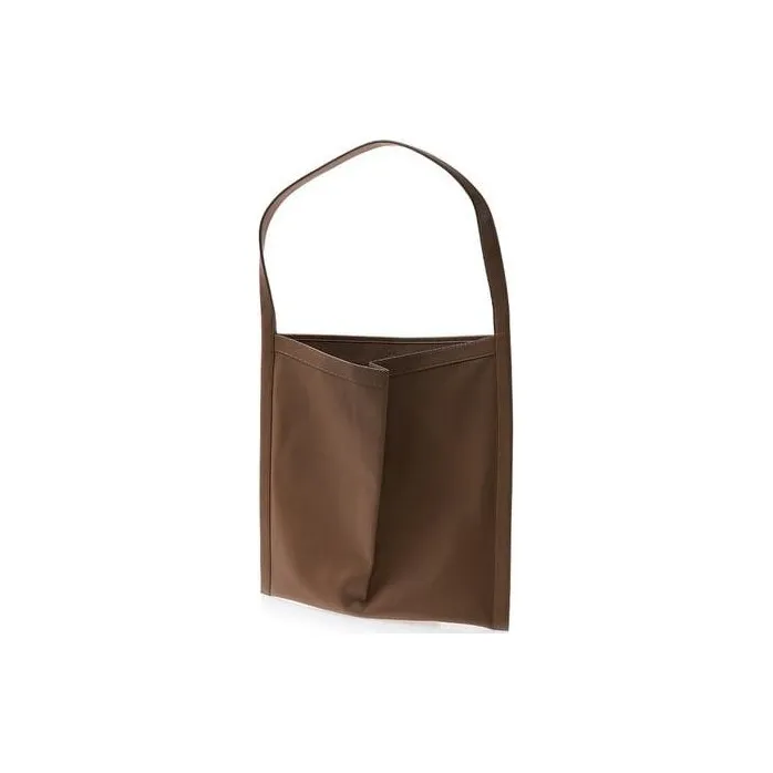 A.P.C Cow Leather One Shoulder Handbag Women's Dark Taupe-1