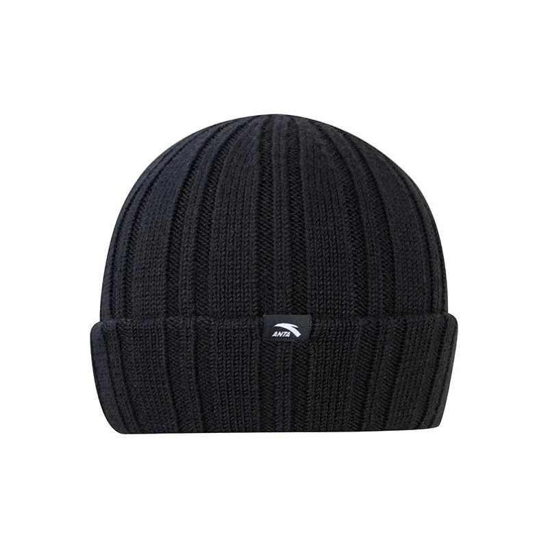 Anta Stretch Velvet Fabric Beanies Unisex Multicolor-4